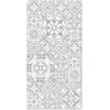 Image de Tapis vinyle carreaux ciments talavera gris 80x250cm