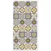 Image de Tapis vinyle carreaux ciments triana orange 140x200cm