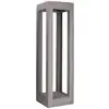 Image de Balise de jardin LED en ciment gris 70cm