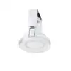 Image de Plafonnier Encastré GU10 avec Diffuseur en Verre Blanc 90mm