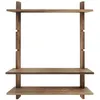 Image de Étagère modulaire individuelle marron