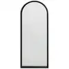 Image de Miroir sur pied arqué noir