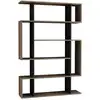 Image de Etagère bibliothèque - h161 cm - chêne et gris