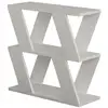 Image de Bout de canapé 3 tablettes - l60 cm - blanc