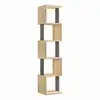 Image de Etagère d'angle 5 tablettes - l35 cm - chêne