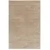 Image de Tapis uni intemporel beige sable pour salon/chambre 200x133