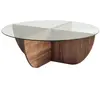 Image de Table basse effet bois transparent
