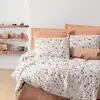 Image de Parure de lit 100% coton motif terrazzo + 1 taie 140x200 cm