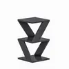 Image de Bout de canapé 3 niveaux h50 cm - anthracite
