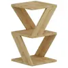 Image de Bout de canapé 3 niveaux h50 cm - chêne