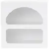 Image de Table de chevet effet bois blanc