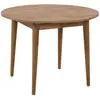 Image de Table extensible de 100 à 131 cm avec pieds en bois massif