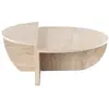 Image de Table basse effet bois beige