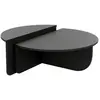 Image de Table basse panneau de particule noir
