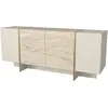Image de Buffet en bois beige 180 x 46 x 75 cm