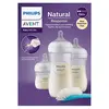 Image de AVENT SCD837/12 coffret Nat response 3 Biberons neutres