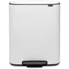 Image de Poubelle à pédale Poubelle à pédale Bo, 60 L - White