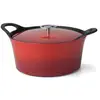 Image de Cocotte ronde rouge 20cm