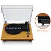 Image de Lenco LS-10WD - Platine avec haut-parleurs intégrés - Bois