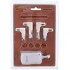 Image de Village de noël blanc plastique h5xl4xl7cm