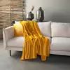 Image de Plaid jaune 200x220 cm