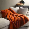 Image de Plaid orange 140x180 cm