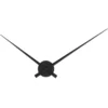 Image de Horloge murale en aluminium noire D90