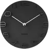 Image de Horloge murale en plastique noir D42