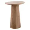 Image de Table d'appoint aluminium naturel 35.5x35.5x45cm