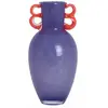 Image de Vase verre violet ø14.5x30cm