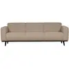Image de Canapé 3 places en tissu bouclé chic