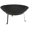 Image de Brasero barbecue rond acier 59 cm noir