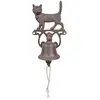 Image de Cloche entrée chat fonte 24 cm