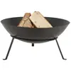 Image de Braséro extérieur sur pied design chic 50 cm noir