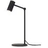 Image de Lampe de table inclinable noire H40cm