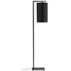 Image de Lampadaire noir avec abat-jour H160cm