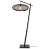 Image de Lampadaire bambou noir H176cm
