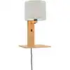 Image de Applique bambou/lin avec tablette H36cm
