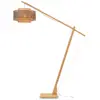 Image de Lampadaire bambou naturel H207cm