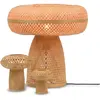 Image de Lampe de table bambou brun ø40cm