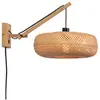 Image de Applique bambou naturel 2 bras L55cm