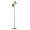 Image de Lampadaire métal gris 28x28x145cm