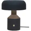 Image de Lampe de table métal noir ø25cm