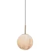 Image de Suspension verre couleur or ø22cm