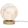 Image de Lampe de table verre couleur or ø16cm