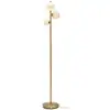 Image de Lampadaire verre couleur or ø30cm