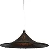 Image de Suspension bambou noir ø70cm