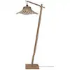 Image de Lampadaire bambou brun 77x50x150cm