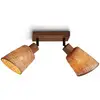 Image de Plafonnier bambou brun ø15cm