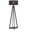Image de Lampadaire bambou noir ø50cm